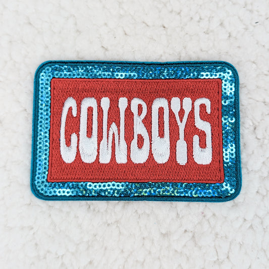 Cowboys Embroidered Sequin