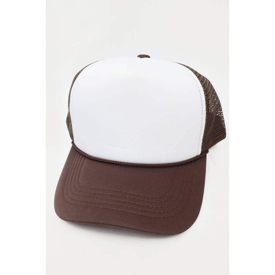 Classic Foam Dark Color Trucker Hat