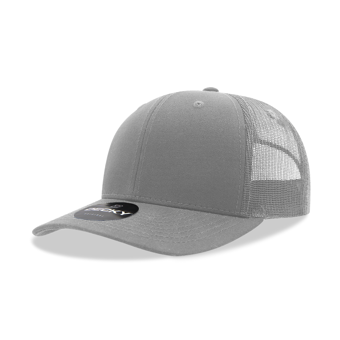 Decky 6021 Classic Trucker Hat, Mid Pro Trucker, 6 Panel Cap