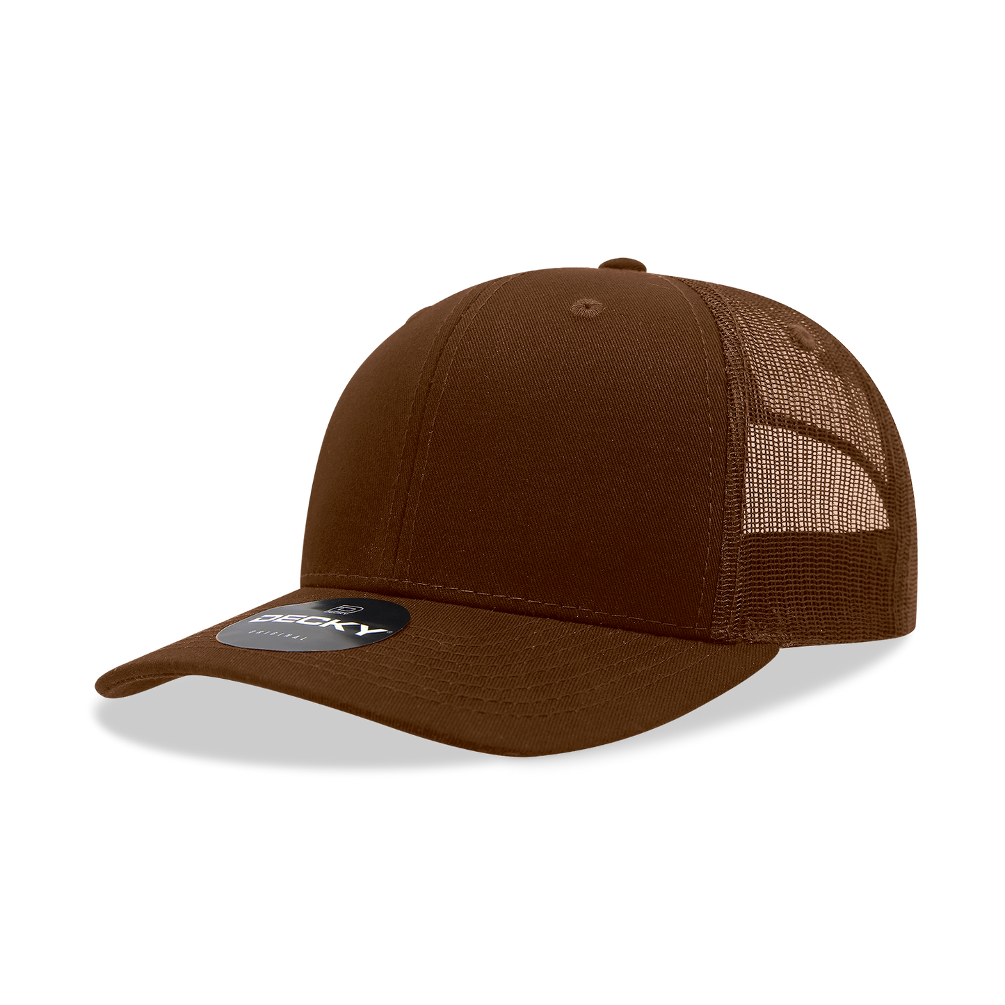 Decky 6021 Classic Trucker Hat, Mid Pro Trucker, 6 Panel Cap