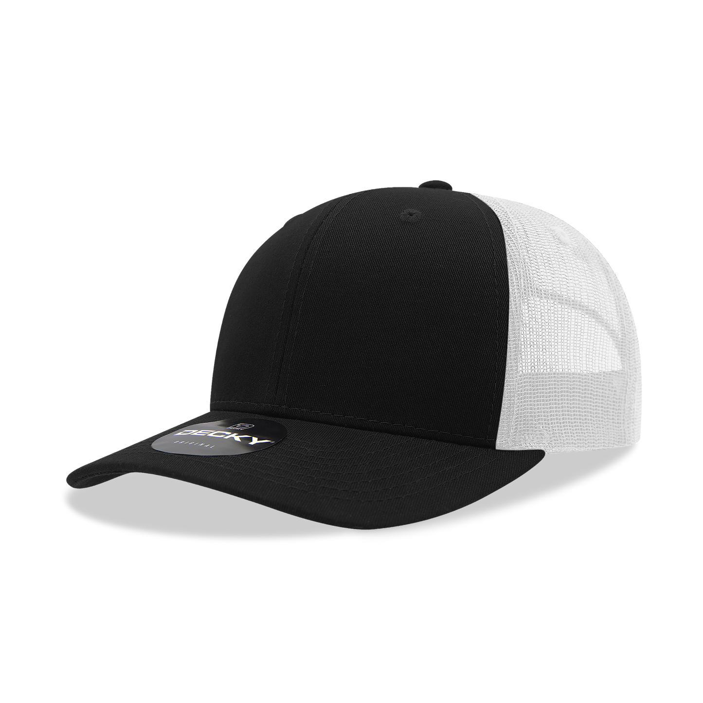 Decky 6021 Classic Trucker Hat, Mid Pro Trucker, 6 Panel Cap