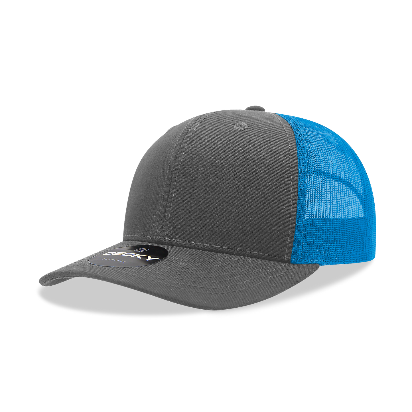 Decky 6021 Classic Trucker Hat, Mid Pro Trucker, 6 Panel Cap