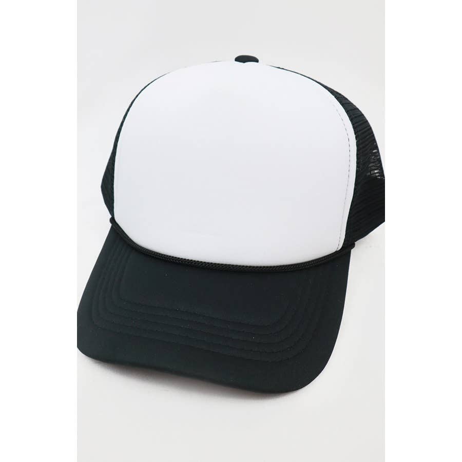 Classic Foam Dark Color Trucker Hat