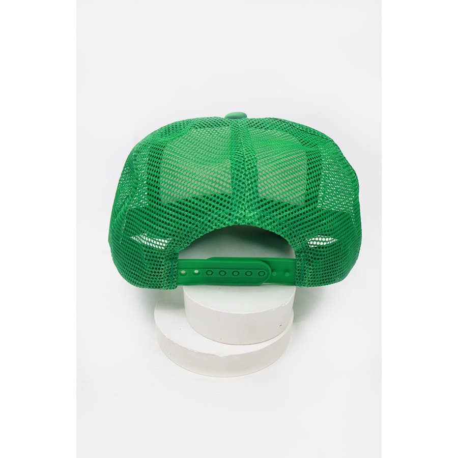 Classic Foam Solid Two Tone Trucker Hat