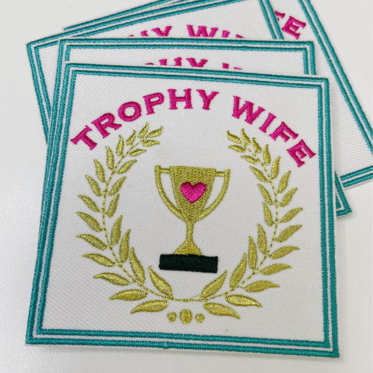 Trophy Wife with gold metallic detail