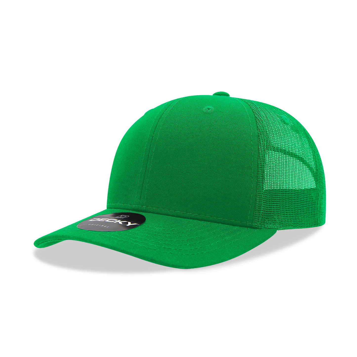 Decky 6021 Classic Trucker Hat, Mid Pro Trucker, 6 Panel Cap