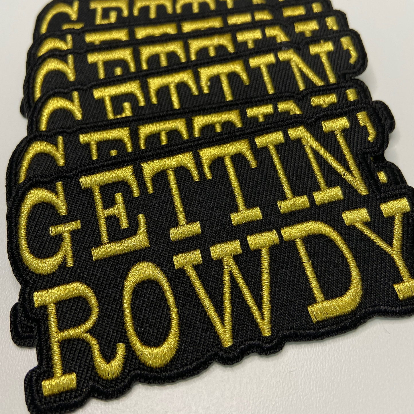 GETTIN' ROWDY - Gold Metallic