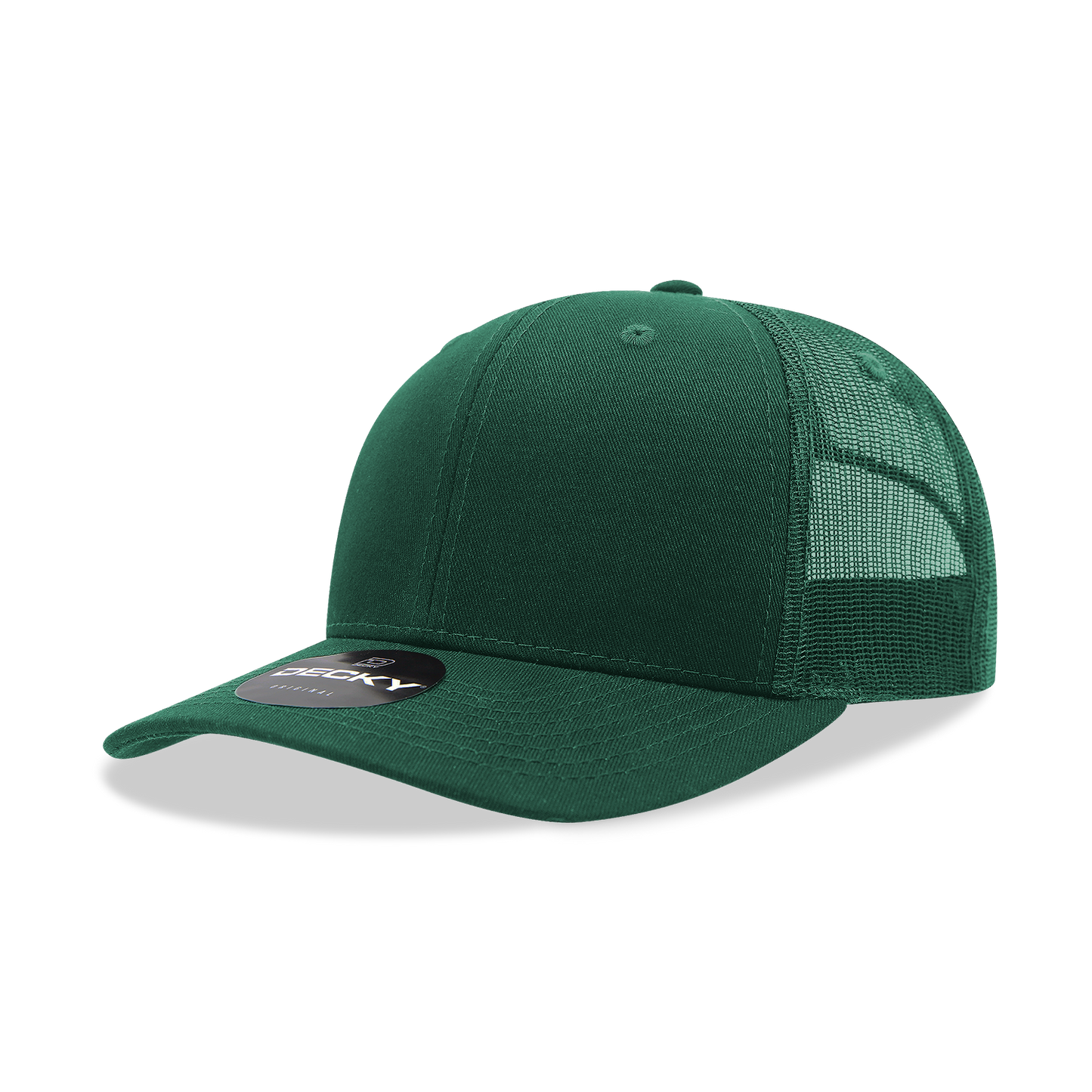 Decky 6021 Classic Trucker Hat, Mid Pro Trucker, 6 Panel Cap