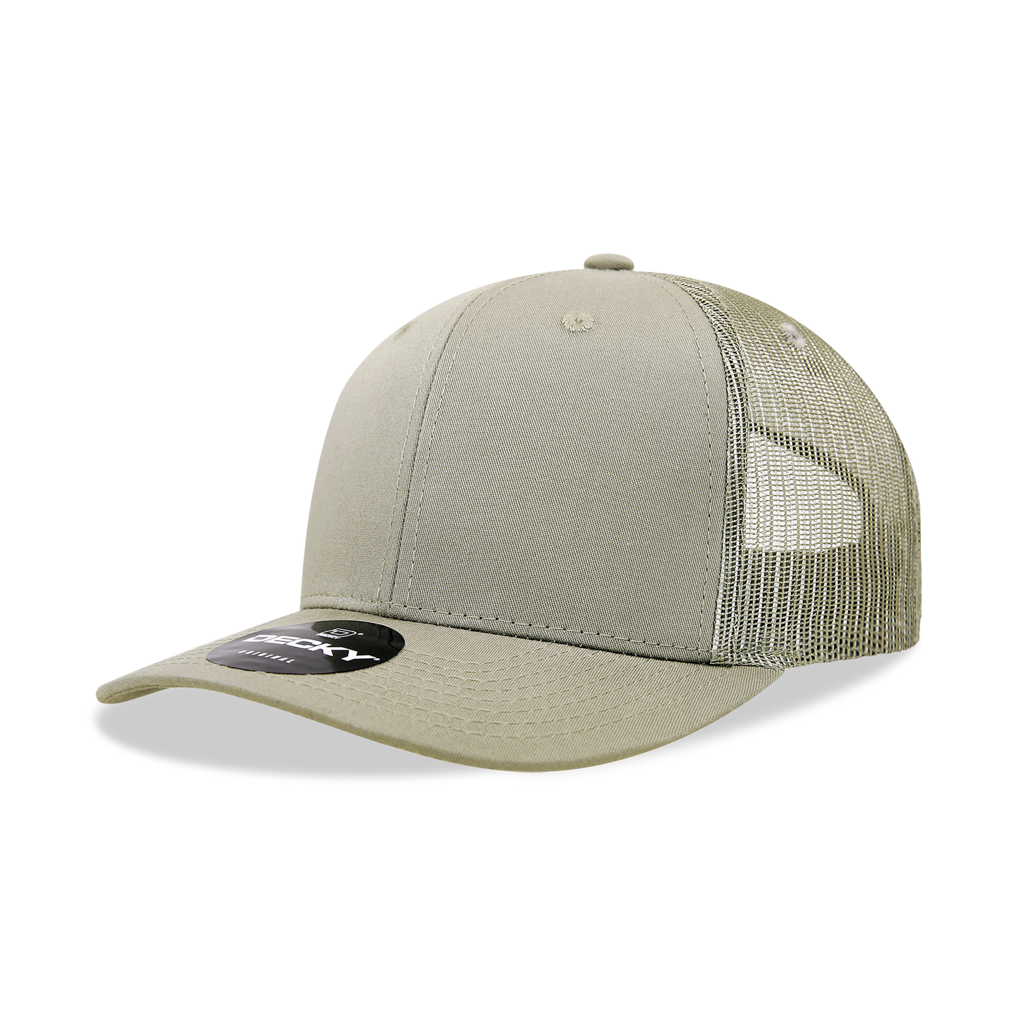 Decky 6021 Classic Trucker Hat, Mid Pro Trucker, 6 Panel Cap