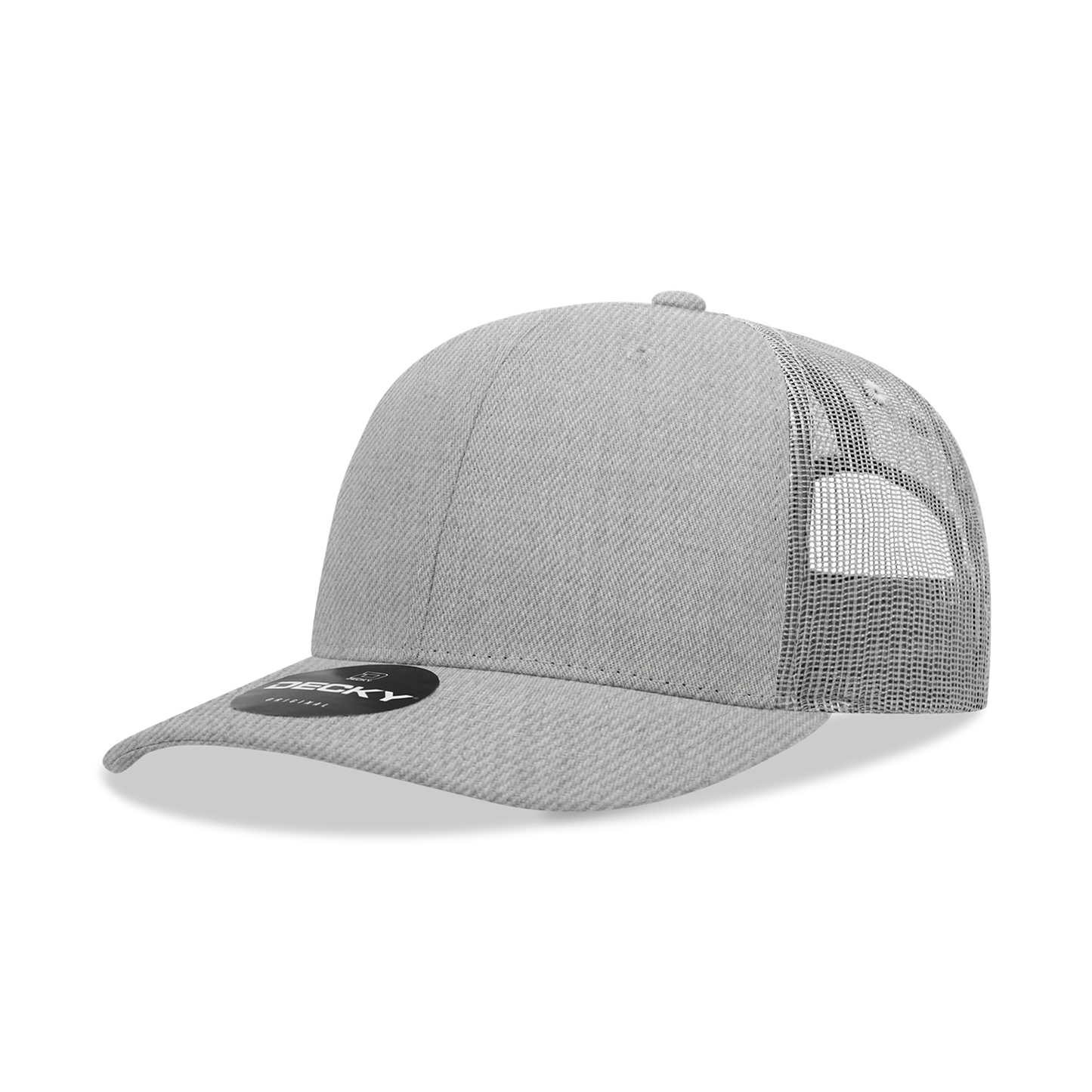 Decky 6021 Classic Trucker Hat, Mid Pro Trucker, 6 Panel Cap